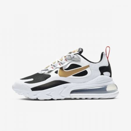 Nike Shoes Air Max 270 React | Vast Grey / Black / Metallic Gold / Sail