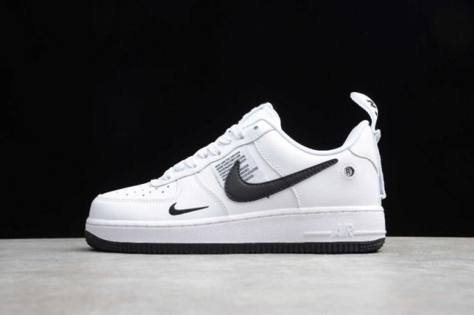 Women's | Nike Air Force 1 White Black White CQ4611-100 Running Shoes