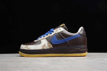 Women's | Nike Air Force 1 Low InsideOut Brown Varsity Black 313318-241 Running Shoes