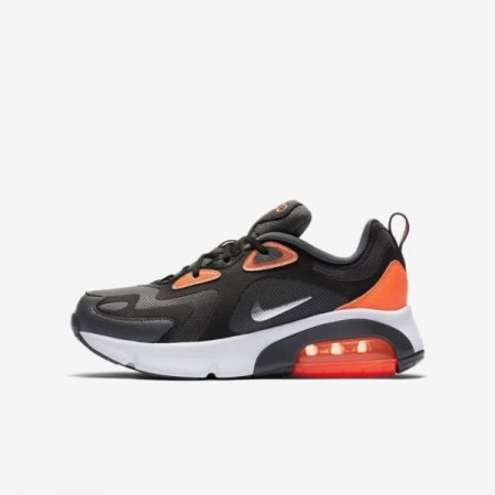 Nike Shoes Air Max 200 Winter | Dark Grey / Black / Total Orange / Metallic Silver