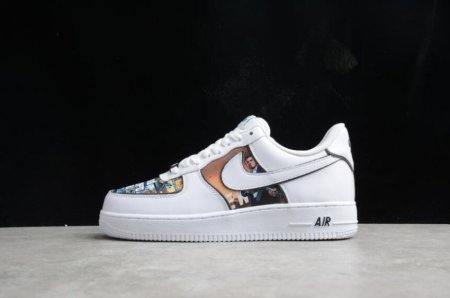 Women's | Nike Air Force 1 07 CW2288-302 White Colorful Shoes Running Shoes