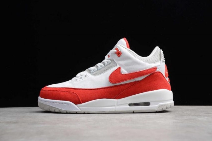 Women's | Air Jordan 3 Retro TH SP White University Red Basketball Shoes