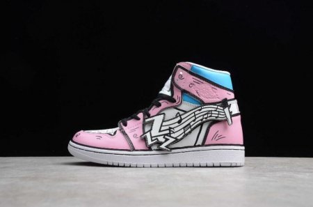 Women's | Air Jordan Legacy 312 NRG Pink Black White Blue 556298-003 Basketball Shoes