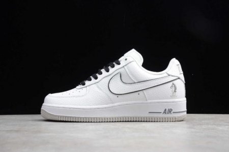 Women's | Nike Air Force 1 Upstep White Dark Grey AH6818-128 Running Shoes