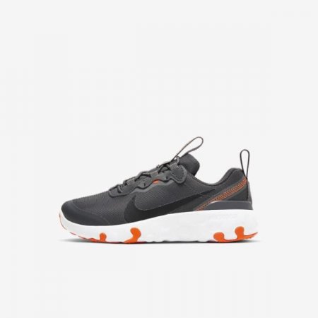 Nike Shoes Renew Element 55 | Iron Grey / Total Orange / White / Black