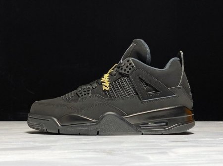 Women's | Air Jordan 4 Retro Black Cat Basketball Shoes