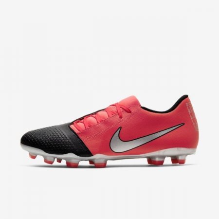 Nike Shoes PhantomVNM Club FG | Laser Crimson / Black / Metallic Silver