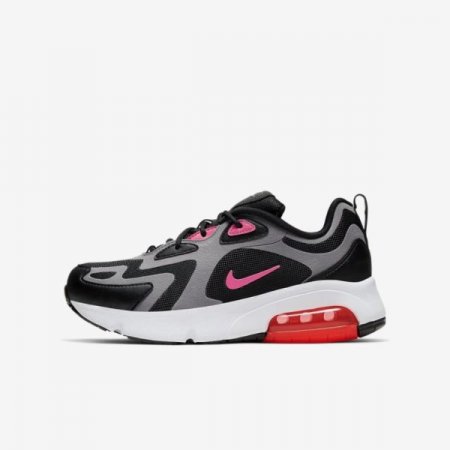 Nike Shoes Air Max 200 | Black / Gunsmoke / White / Hot Punch