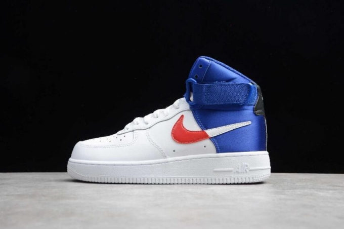 Women's | Nike Air Force 1 High 07 White Lampgrass Blue BQ4591-102 Running Shoes