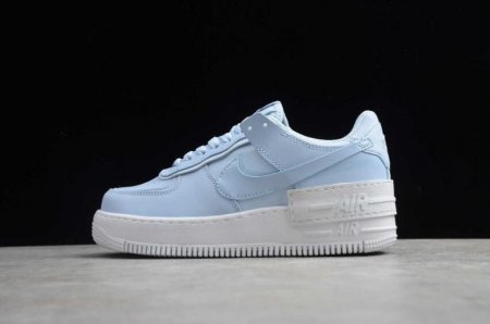 Men's | Nike Air Force 1 Shadow Hydrogen Blue White CV3020-400 Running Shoes