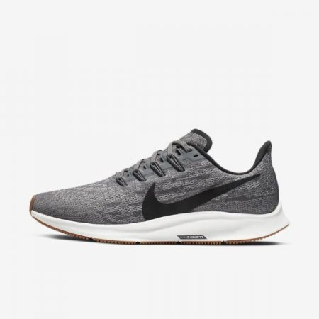 Nike Shoes Air Zoom Pegasus 36 | Gunsmoke / White / Gum Light Brown / Oil Grey