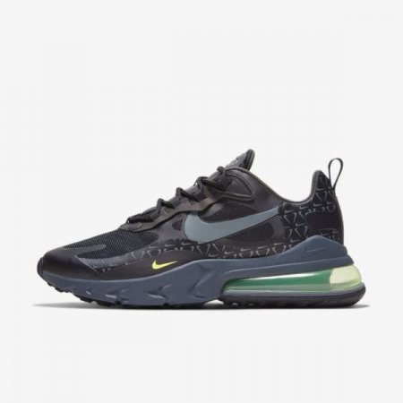 Nike Shoes Air Max 270 React | Black / Volt / Dark Grey