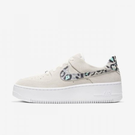 Nike Shoes Air Force 1 Sage Low | Summit White / White / Black / Multi-Colour