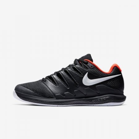 Nike Shoes Court Air Zoom Vapor X | Black / Bright Crimson / White