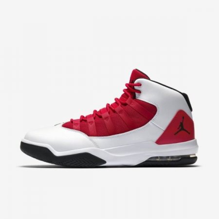 Jordan Max Aura | White / Gym Red / Black