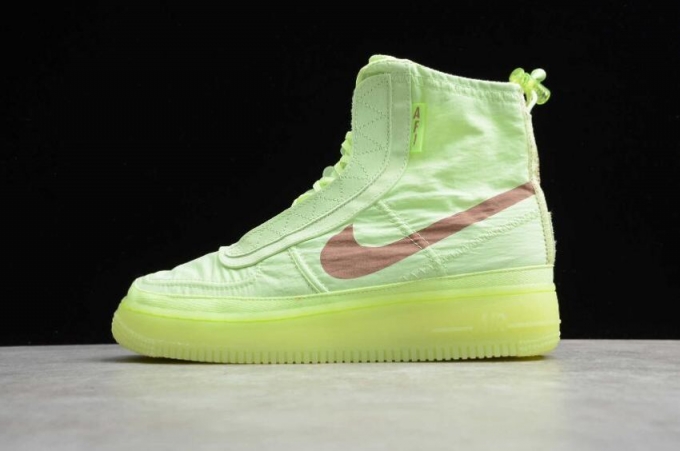 Men's | Nike Air Force 1 Shell Barely Volt Desert Dust BQ6096-700 Running Shoes