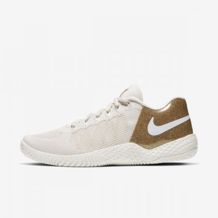 Nike Shoes Court Flare 2 | Phantom / Metallic Gold / Metallic Gold / Phantom