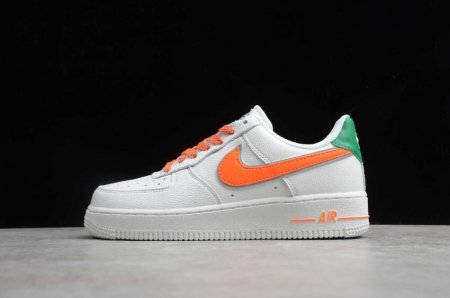 Women's | Nike Air Force 1 07 Beige Orange CU9225-600 Running Shoes