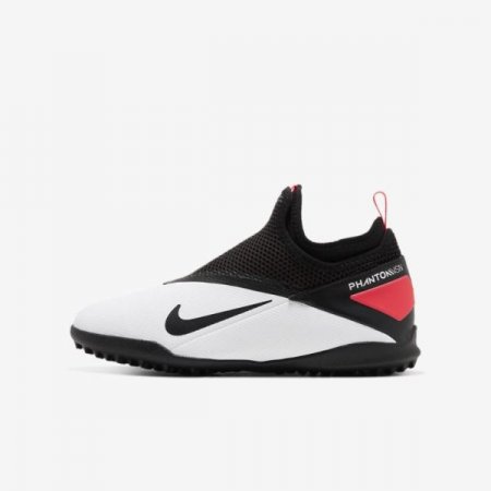 Nike Shoes Jr. Phantom Vision 2 Academy Dynamic Fit TF | White / Laser Crimson / Black