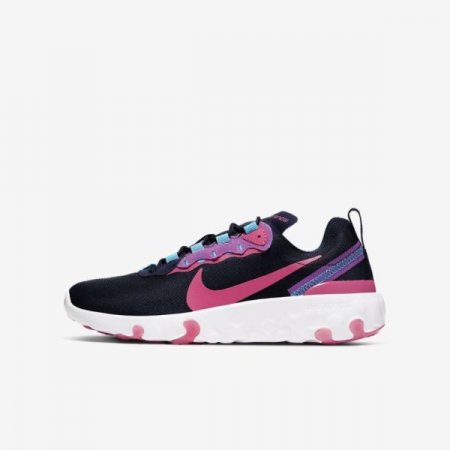 Nike Shoes Renew Element 55 | Blackened Blue / Purple Nebula / Blue Fury / Watermelon