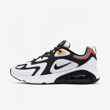 Nike Shoes Air Max 200 (2000 World Stage) | White / Bright Crimson / University Gold / Black