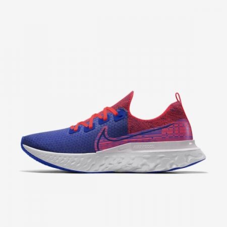 Nike Shoes React Infinity Run Flyknit By You | Racer Blue / Red Orbit