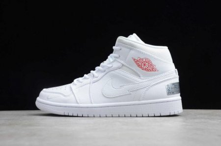 Men's | WMNS Air Jordan 1 Mid London White Basketball Shoes