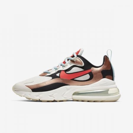 Nike Shoes Air Max 270 React | Sail / Metallic Red Bronze / Pure Platinum / Black