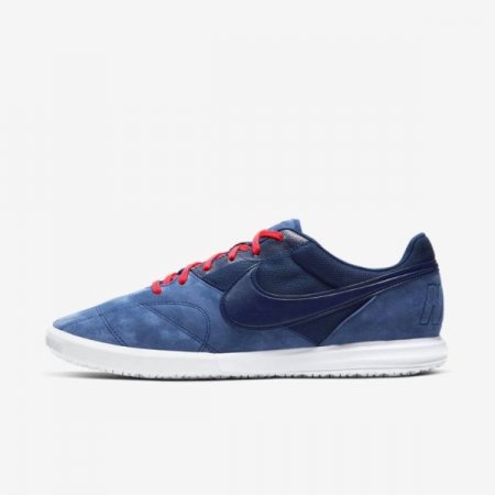 Nike Shoes Premier 2 Sala IC | Blue Void / Laser Crimson / White / Blue Void