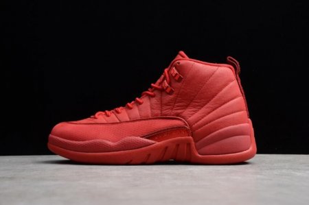 Men's | Air Jordan 12 Retro Gym Red Black 130690-601 Basketball Shoes