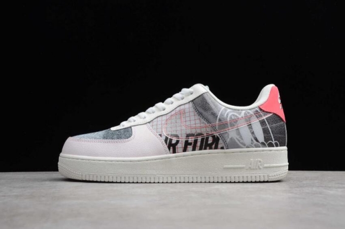 Men's | Nike Air Force 1 07 PRM 2 Light Soft Pink White Sail CI0066-600 Running Shoes