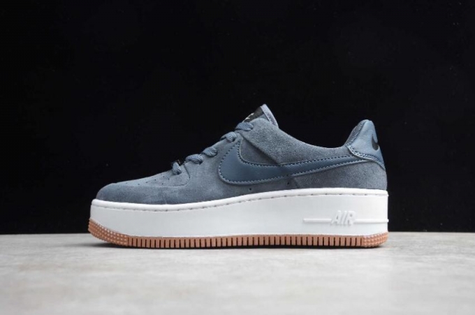 Women's | Nike Air Force 1 Sage Low Smoke Gray Black AR5339-003 Running Shoes