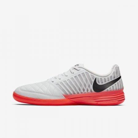 Nike Shoes Lunar Gato II IC | Platinum Tint / Bright Crimson / Atmosphere Grey / Black