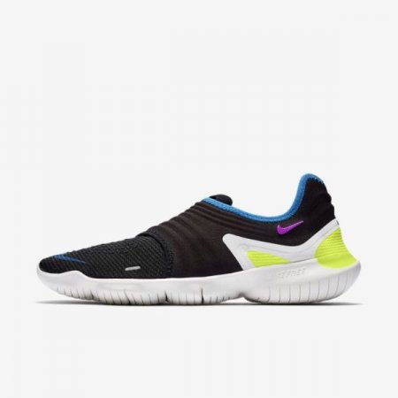 Nike Shoes Free RN Flyknit 3.0 | Black / Laser Orange / Hyper Violet