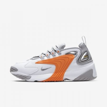 Nike Shoes Zoom 2K | White / Total Orange / Light Smoke Grey