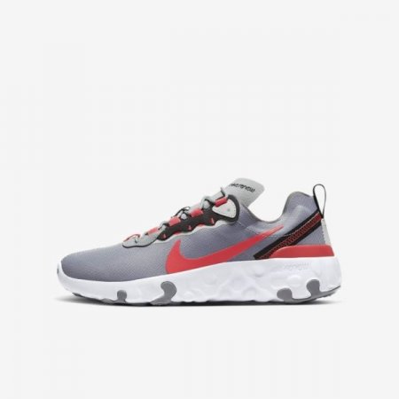 Nike Shoes Renew Element 55 | Particle Grey / Grey Fog / Black / Track Red