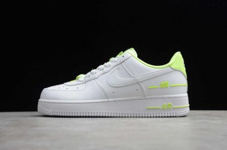 Men's | Nike Air Force 1 07 White Barely Volt CJ1379-101 Running Shoes