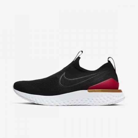 Nike Shoes Epic Phantom React Flyknit Icon Clash | Black / University Red / Metallic Gold / Black