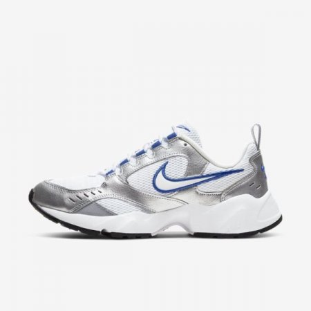 Nike Shoes Air Heights | White / Metallic Silver / Wolf Grey / Racer Blue