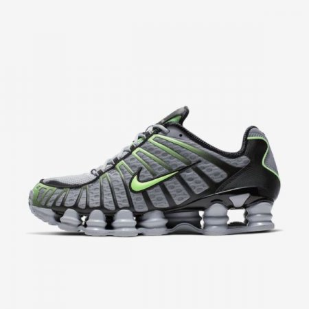 Nike Shoes Shox TL | Wolf Grey / Black / Lime Blast