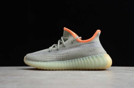 Women's | Adidas Yeezy Boost 350 V2 Desert Sage Grey Orange FX9035