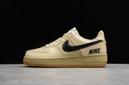 Men's | Nike Air Force 1 Team Gold White Black CQ4215-700 Running Shoes