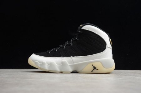 Women's | Air Jordan 9 Retro Black Summit White 302370-021 Basketball Shoes