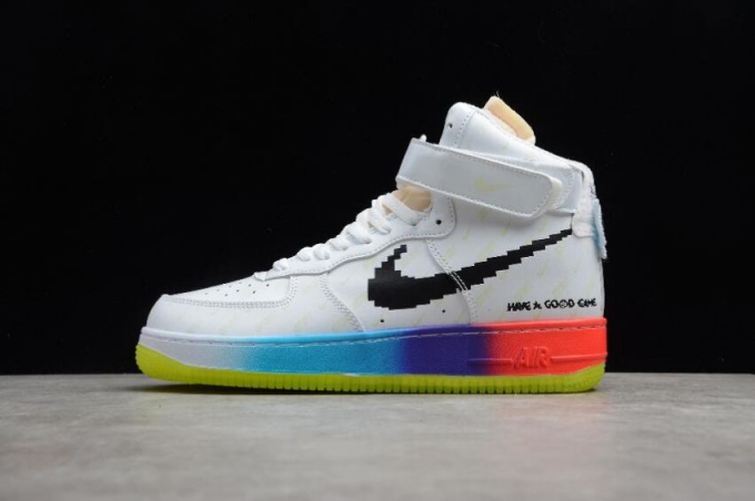 Women's | Nike Air Force 1 07 High Good Game White Luminous DC2112-192 Running Shoes