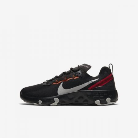 Nike Shoes Renew Element 55 | Black / Magma Orange / University Red / Light Smoke Grey