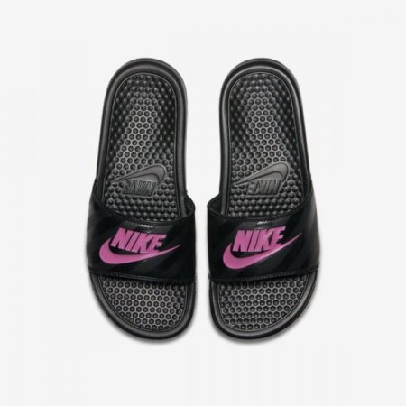 Nike Shoes Benassi | Black / Black / Vivid Pink