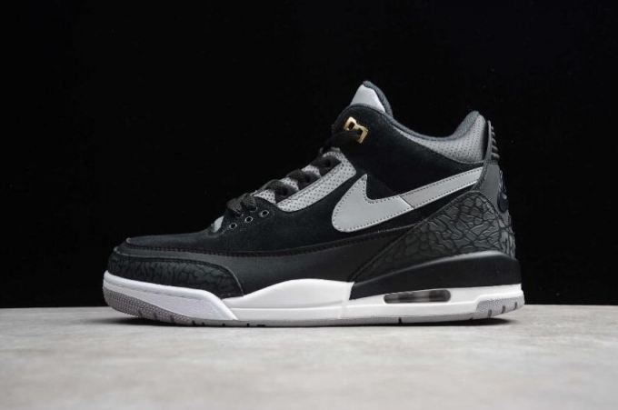 Women's | Air Jordan 3 Retro TH SP Black Silver Basketball Shoes