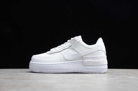 Men's | Nike Air Force 1 Shadow Triple White CI0919-100 Running Shoes