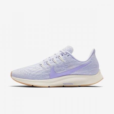 Nike Shoes Air Zoom Pegasus 36 | Platinum Tint / Pale Ivory / Celestial Gold / Purple Agate