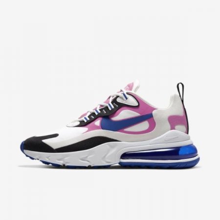 Nike Shoes Air Max 270 React | Summit White / Cosmic Fuchsia / Black / Hyper Blue